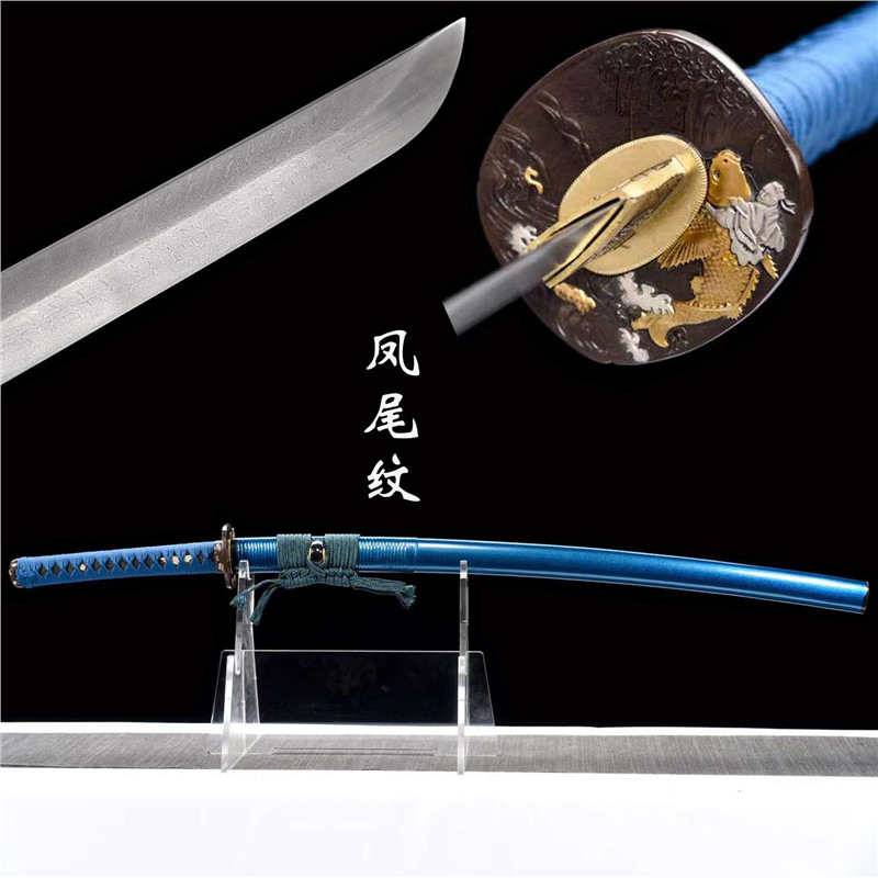 龙泉刀剑唐横刀清剑高锰钢长刀陌刀短刀防身真刀冷兵器战刀未开刃