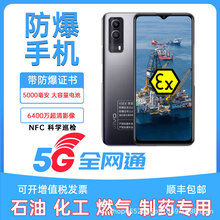 蓝讯防爆智能手机V5EX化工防爆手机全网通5G石油NFC巡检EX本安型