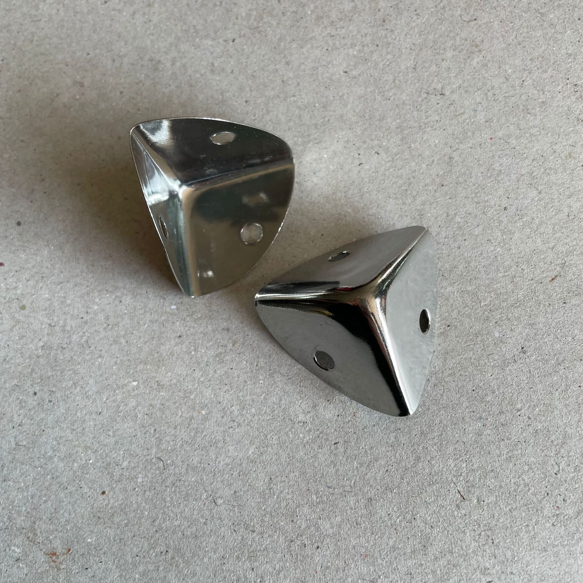 不锈钢23x23x23mm 三面 箱包五金配件铝箱工具箱包角包装盒护角