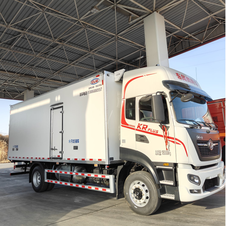 东风天锦kr高顶双卧冷藏车国六 8米7冷藏车 6.8米冷链运输车-阿里巴巴