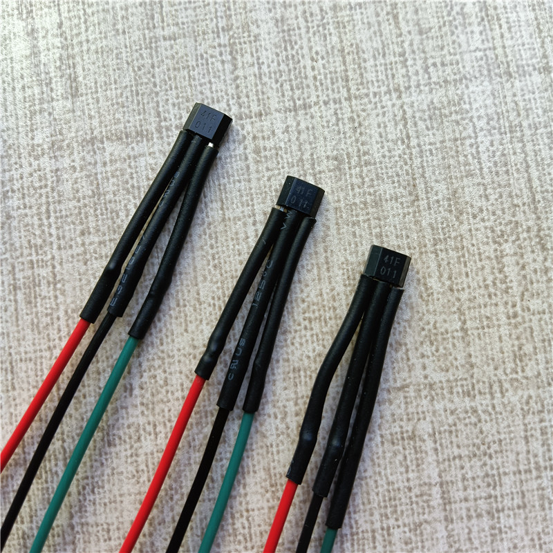 电动车无刷电机用带线霍尔元件 41f通用霍尔管 耐高压高温一付3只