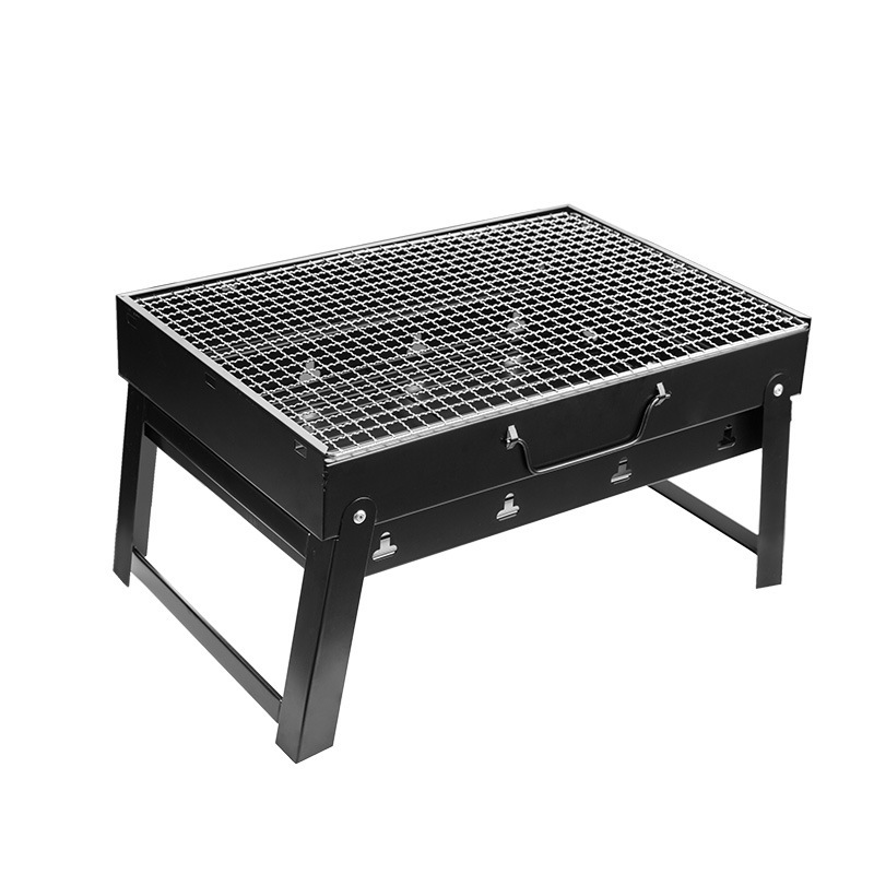 Factory Spot Barbecue Oven Outdoor Portable Folding Stainless Steel Barbecue Grill Bbq Carbon Oven Barbecue Rack