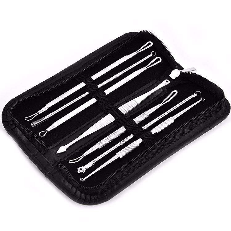 Manicure Set Pack Acne Needle Set Double-Headed Double-Pressure Acne Needle Beauty Needle Nail Art Acne Removal