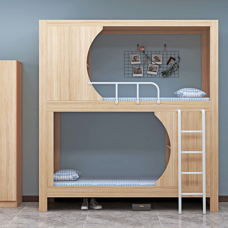 双层床两层上下铺上下床成人高低床双人学生宿舍青旅多样民宿大人