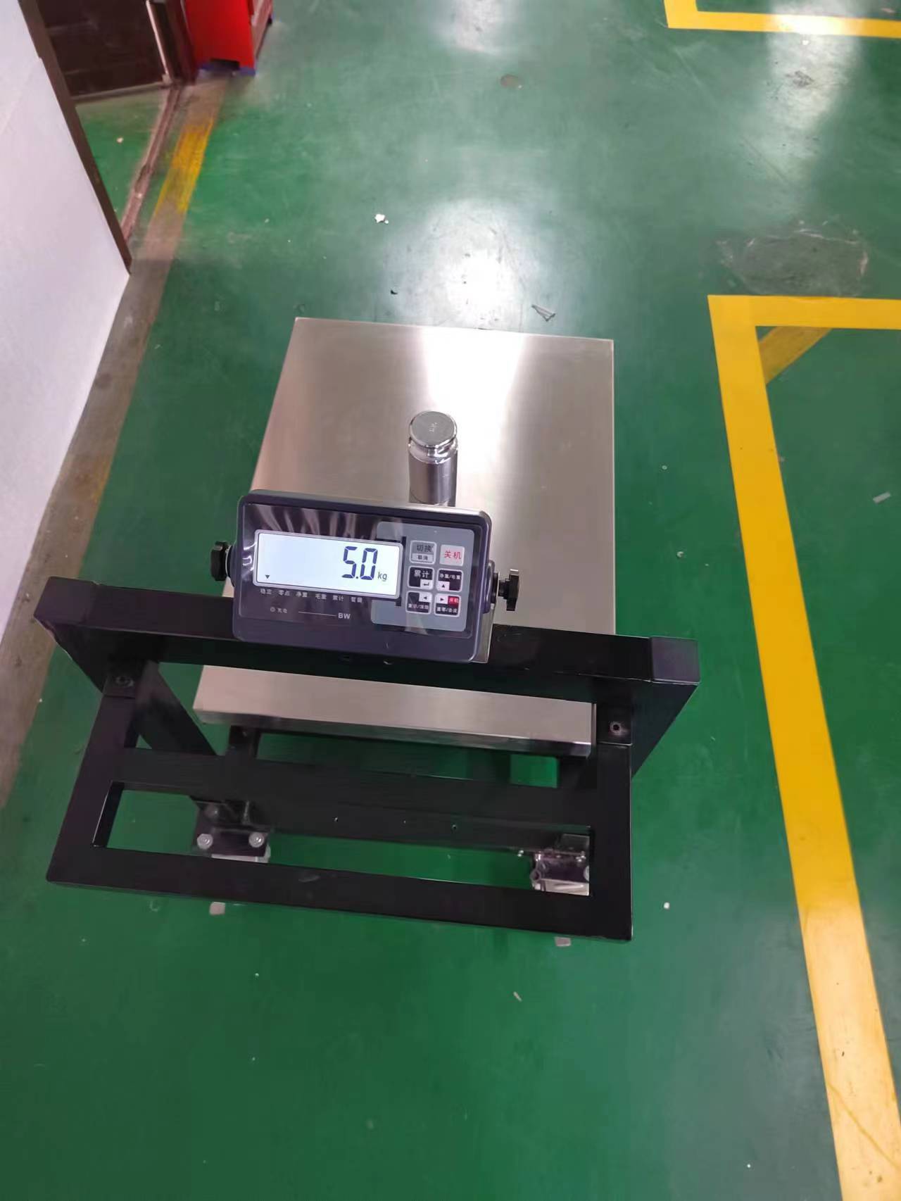 移动式电子地秤 600kg 500kg 800kg工业秤-阿里巴巴