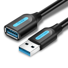 威迅新品CBH系列USB 3.0 A公对A母数据线直头圆线PVC款