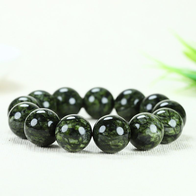 新品天然西藏活磁藏玉药王陨玉手链祈福养生男女手串蛇