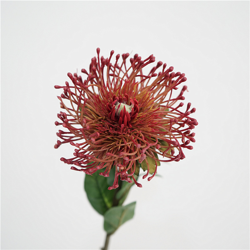 针垫花高质仿真花家居客厅餐桌花艺diy设计拍摄道具手捧花束假花