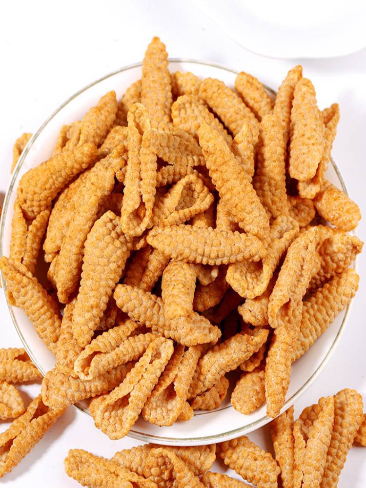 卷心脆香酥小米煎饼锅巴酒吧ktv餐厅火锅小吃裸装散膨化整箱-阿里巴巴