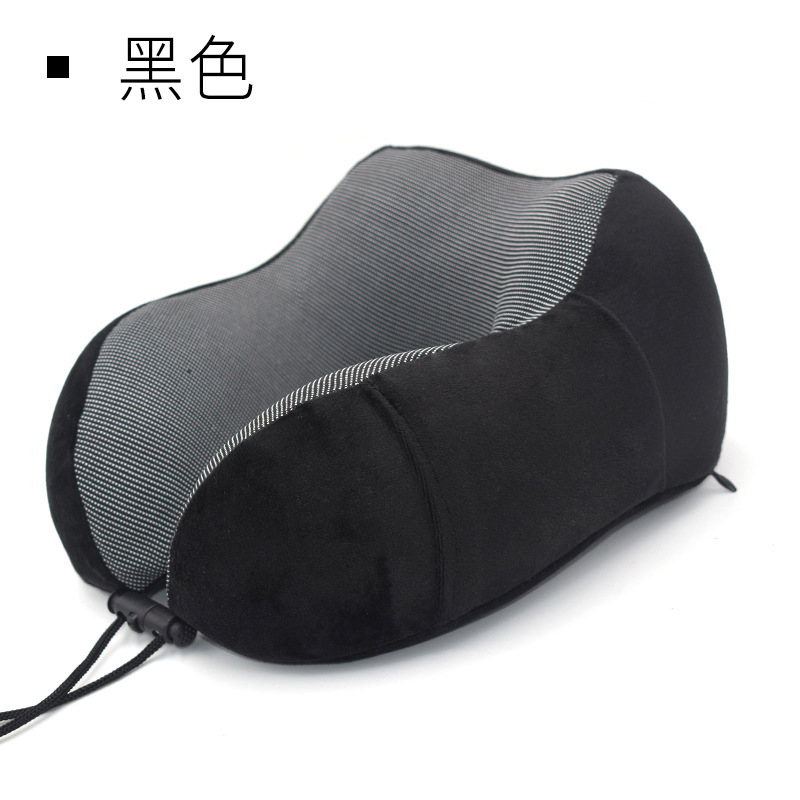 Memory Foam U-Shaped Pillow Storage Magnetic Cloth U-Shaped Pillow Meeting Sale Gift Car Travel Pillow Nap Cervical Spine Neck Pillow