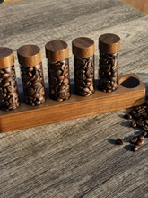 咖啡豆保存罐咖啡粉密封罐单向排气阀储存罐储豆养豆罐茶叶闻香瓶