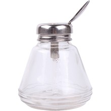 RZ加厚玻璃酒精瓶按压式防静电防腐蚀透明工业用维修铜芯洗板水瓶