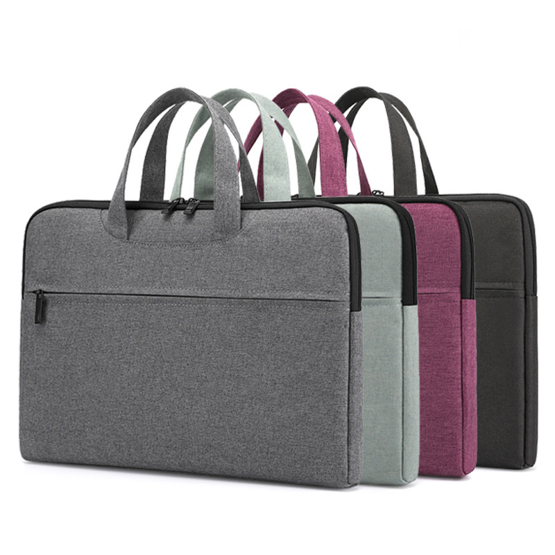 oxford cloth business briefcase men‘s and women‘s handheld canvas file bag a4 enterprise conference file bag printing