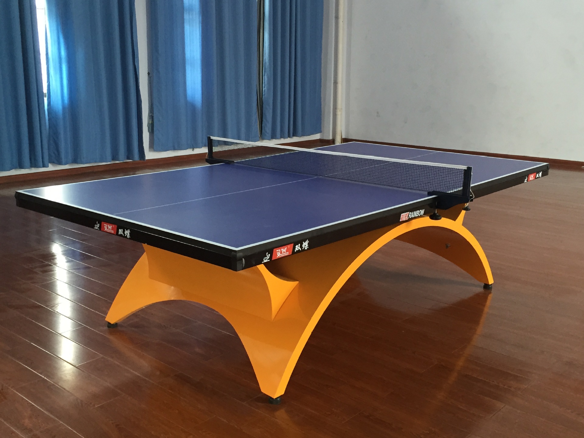 双蝶豪华室内标准比赛用大彩虹小彩虹乒乓球台乒乓球桌乒乓球案子
