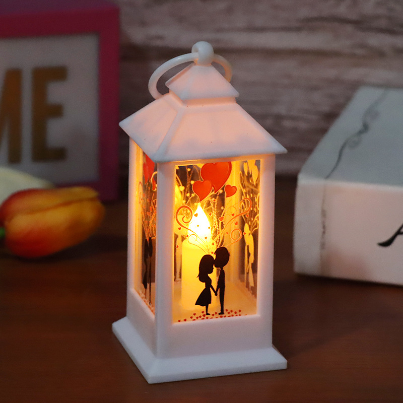 Cross-Border New Arrival LED Lighting Chain Valentine's Day Proposal Lantern Home Atmosphere Decorative Crafts Decoration in Stock