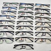 深圳IP电镀男款商务眼镜架纯钛时尚眼镜框保十捷工夏蒙别克眼镜框