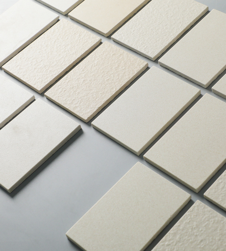 诧寂风通体奶白色瓷砖600x600凹凸面浴室卫生间墙砖厨房客厅地砖