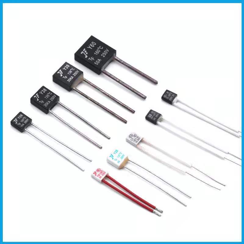 温度保险丝 金属壳 铁壳 电阻式|圆形/方形70-240度温度保险丝