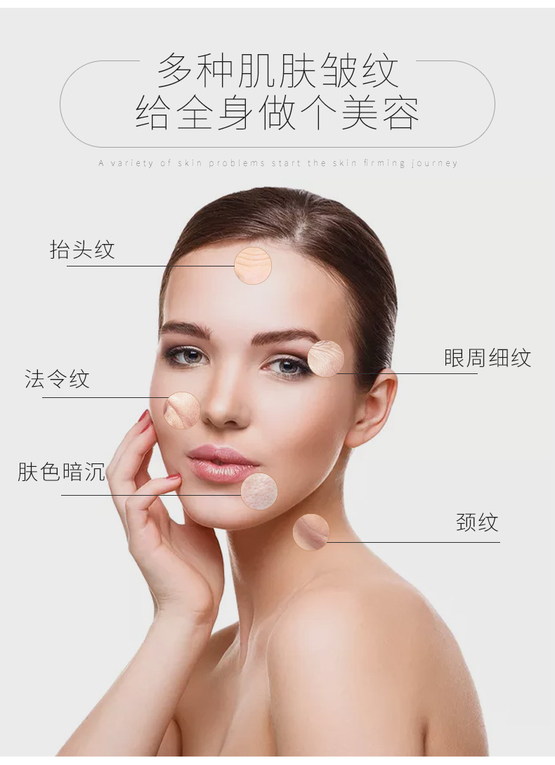 厂家加工定制8dhifu抵衰仪器聚焦超声波提拉童颜刀面部美容仪器