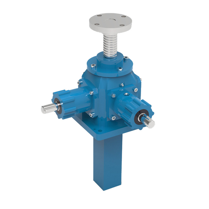 厂家直销 伞锥齿轮snb系列锥齿轮螺旋电动手动滚珠丝杆升降机