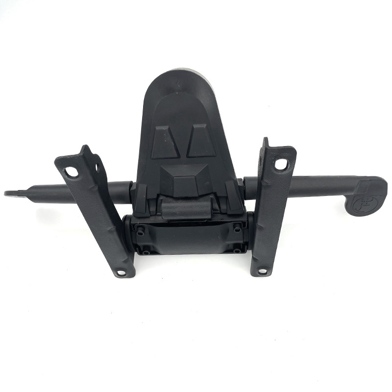 Haoxun Office Chair Accessories Aluminum Alloy P-Shaped Chassis Office Large Shift Swivel Chair Tray Frog Chassis Base