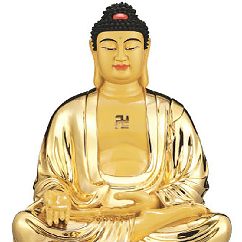盛凡铜鎏金 宝生佛 佛像摆件 家用供奉 厂家直供 宗教物品
