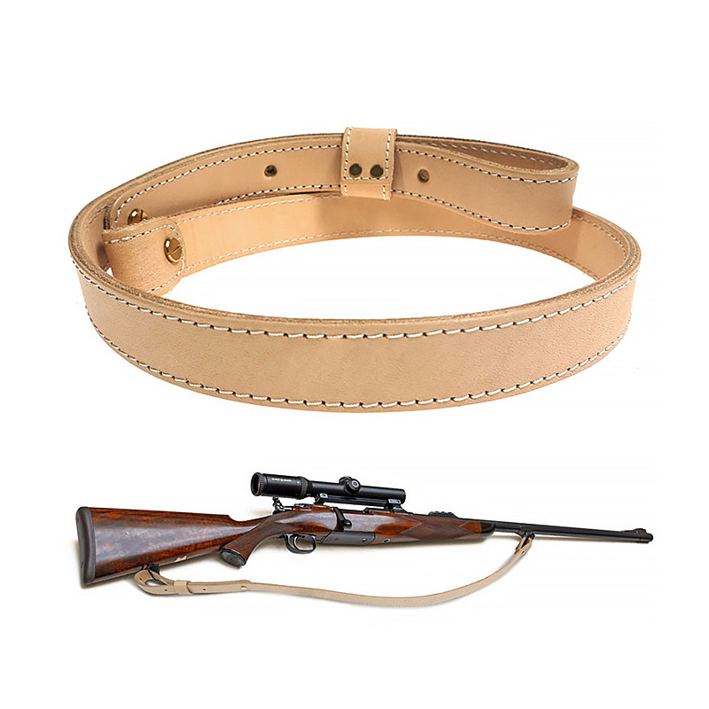 野外战术枪背带 户外运动装备亚马逊牛皮美式枪绳野战冲锋枪背带