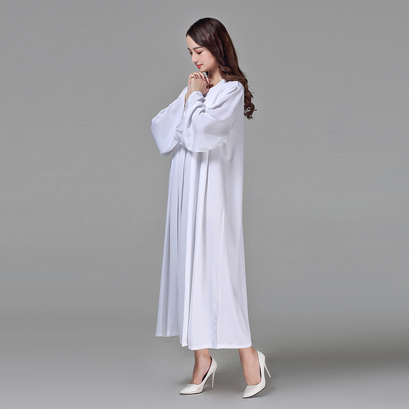 基督耶稣教诗班圣服基督徒受洗服装唱诗班服演出圣诗服教堂教会服