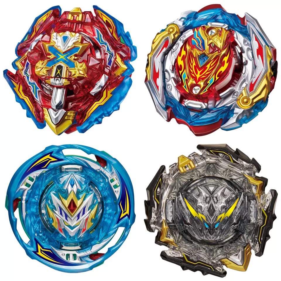 跨境儿童玩具战斗陀螺b169变异路西法合金爆裂陀螺套装带发射器