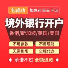 代办香港美国英国个人境外银行账户申请海外公司户注册个人开户