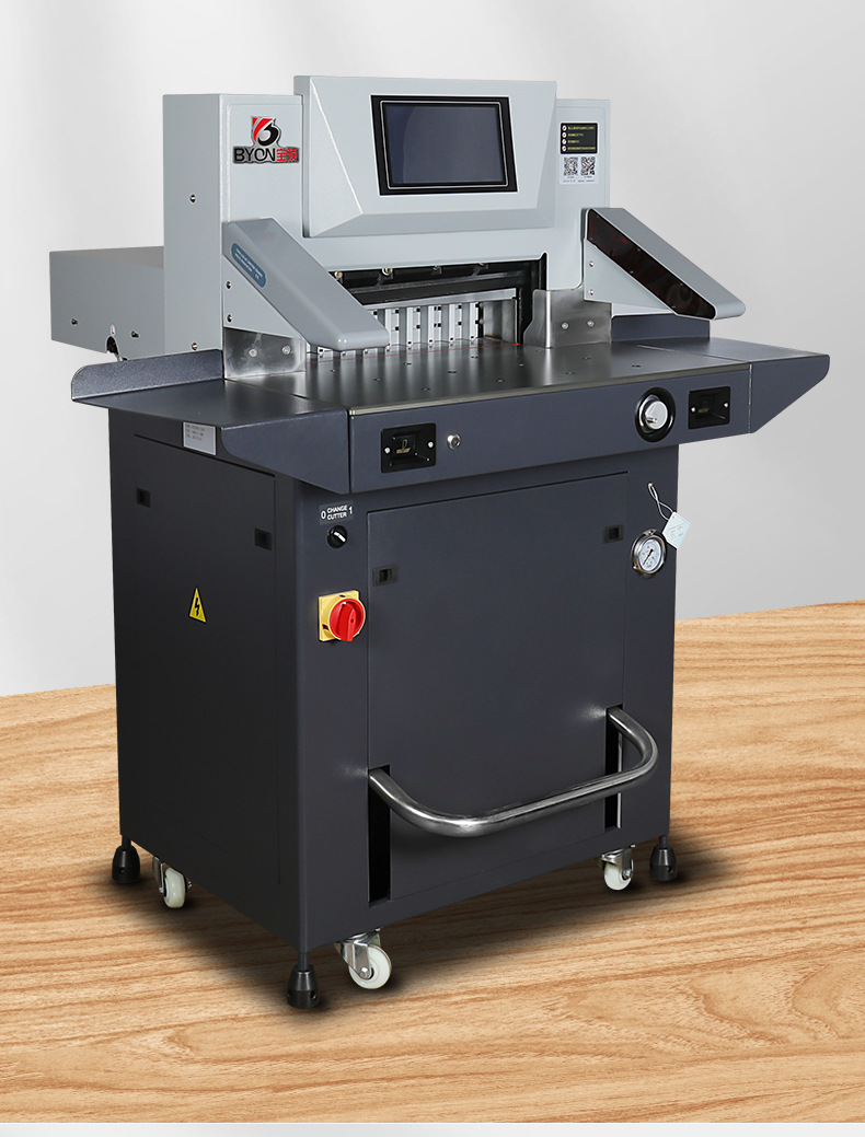 宝预mq-3重型双液压切纸机a3裁纸刀全自动程控相册裁切刀8cm厚