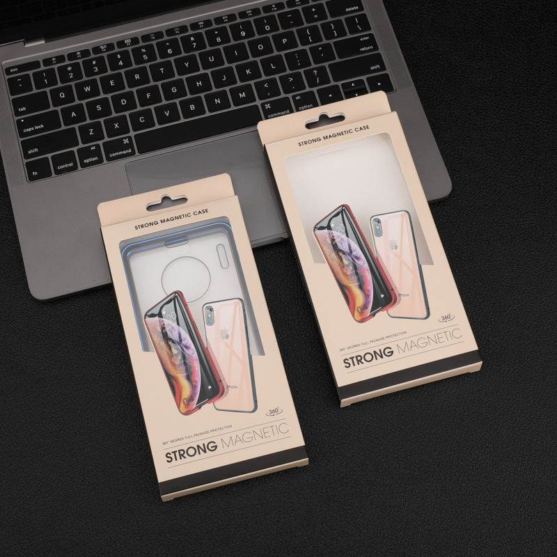 万磁王手机壳包装华为小米苹果iphone保护套吸塑纸盒包装厂家现货