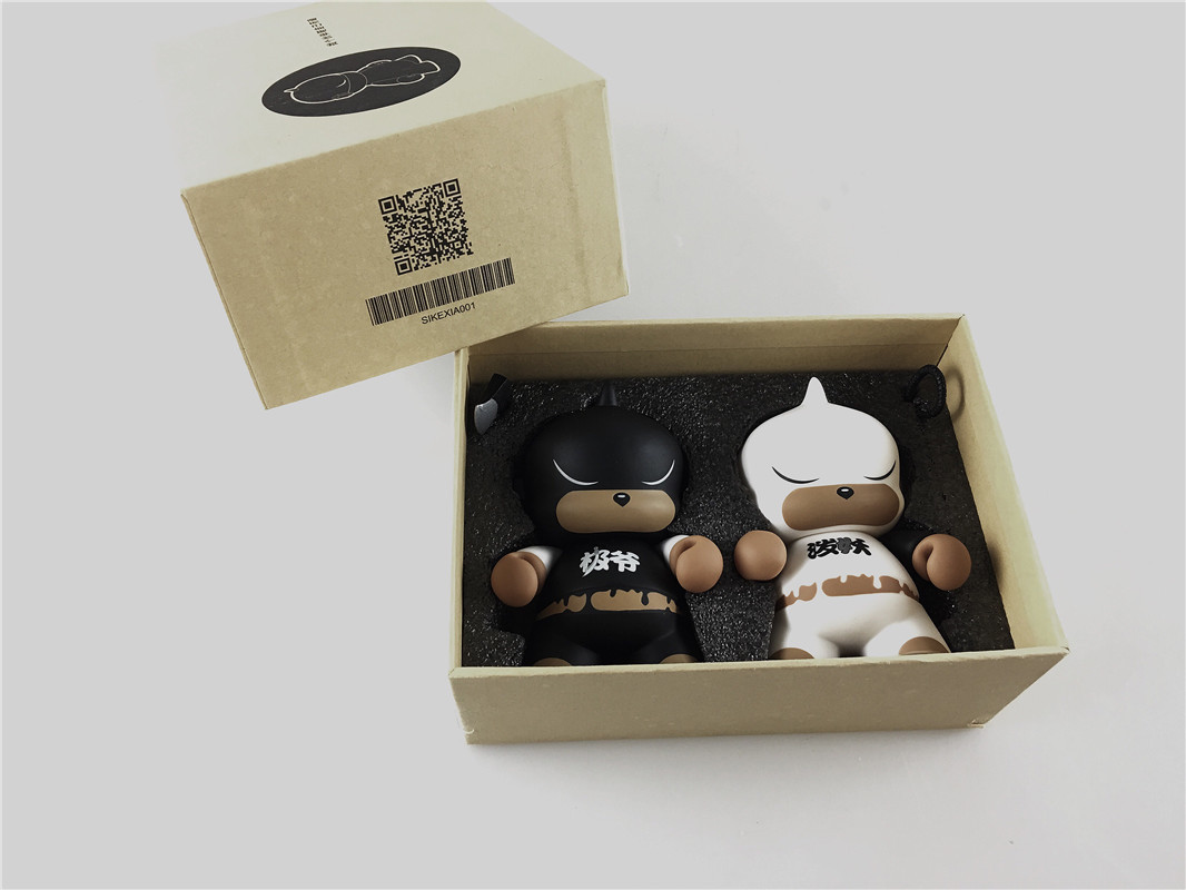 礼品罗辑思维 死磕侠|极爷泼妖(10cm版)手办 玩偶 成人手办