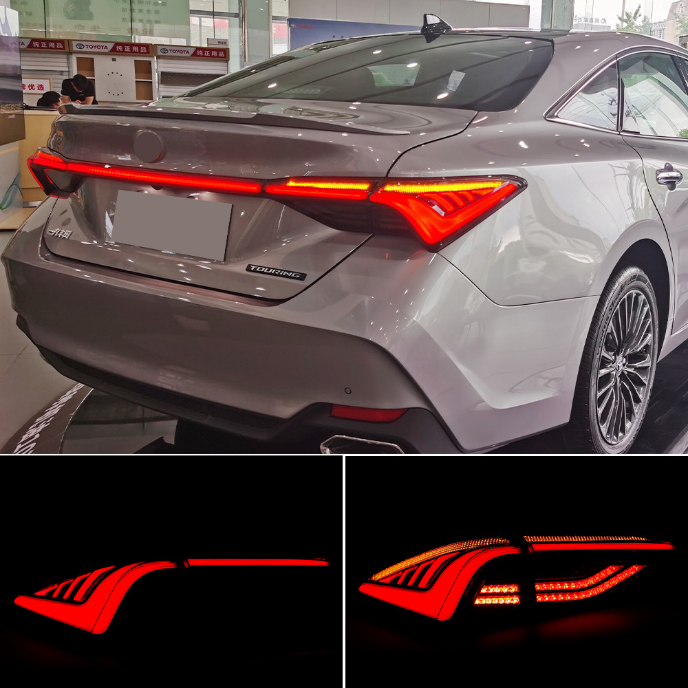 适用于丰田19-22款亚洲龙尾灯总成贯穿式流水led转向灯杠灯-阿里巴巴