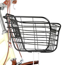 自行车车筐前后置书包篮电动车山地加大载物篓配件结实耐用储物筐