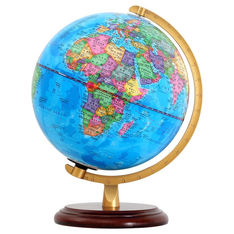 教学用品大号地球仪灯ar高清双语学生用 家居装饰摆件办公室摆台