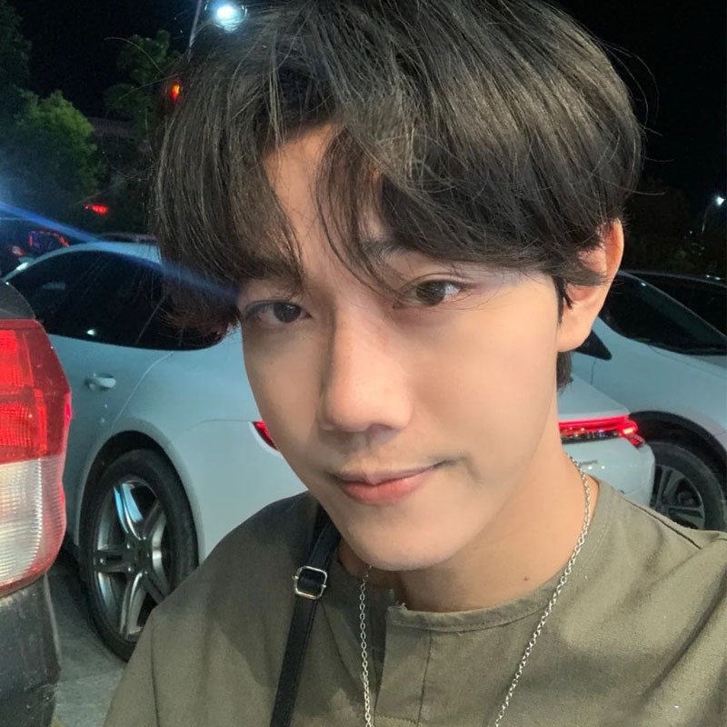 中分假发男短发日系帅气男士蓬松修脸微卷自然短卷发学生全头套式