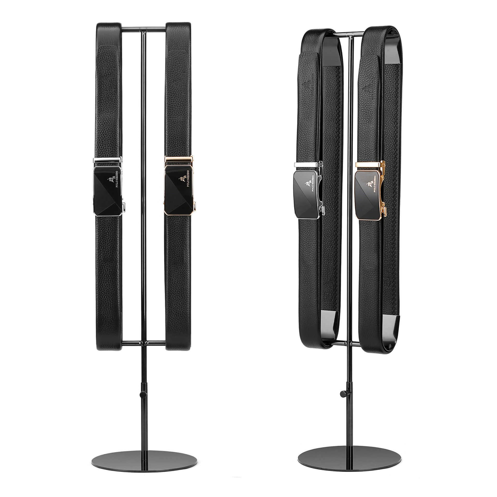 不锈钢皮带架子皮带展示架多条皮带陈列架服装店男女士皮带收纳架