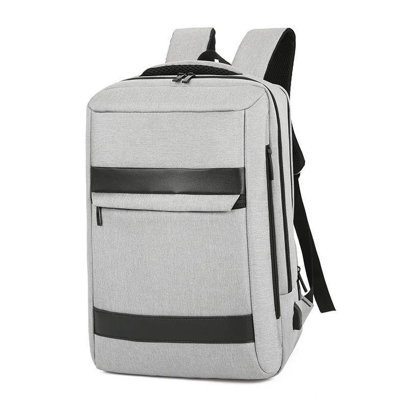 Men's Backpack Multi-Functional Large Capacity Backpack Oxford Cloth Korean Waterproof Briefcase Dry Wet Separation Travel Bag