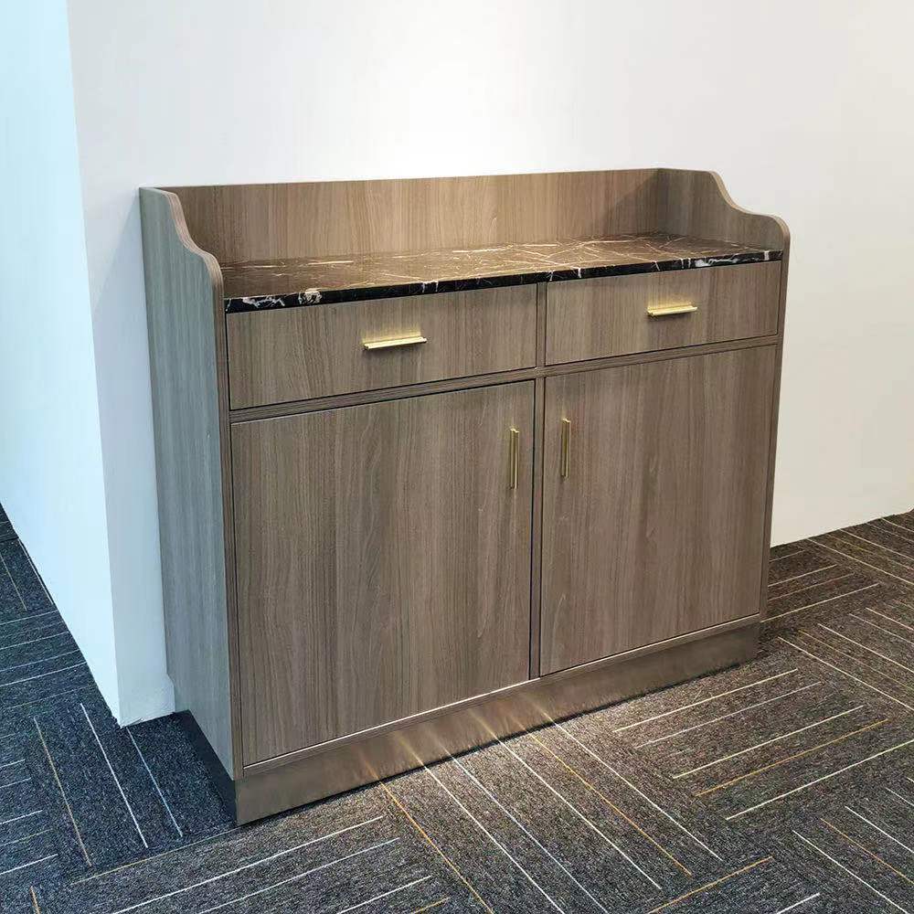 厂家直供茶水柜酒店酒楼餐厅包厢板式餐边柜商用饭店储物备餐柜