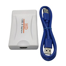 HDMI转USB 3.0高清视频采集卡电脑游戏OBS直播会议录制盒1080P