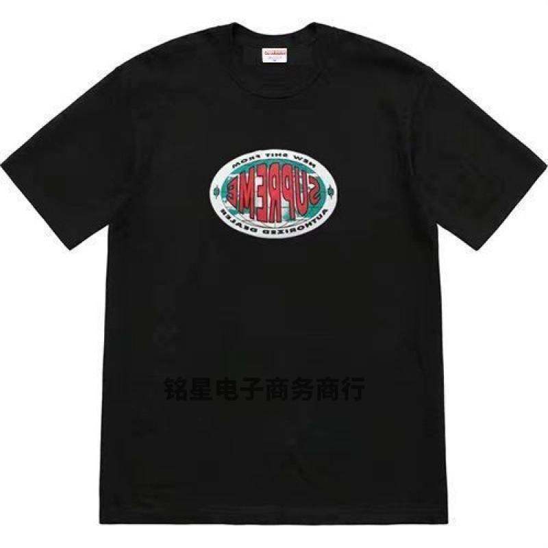 supreme fw19 week 1 new shit tee字母logo印花短袖t恤-阿里巴巴