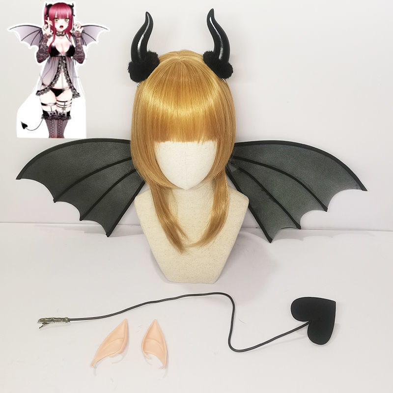 【时光】更衣人坠入爱河喜多川海梦小恶魔cos翅膀恶魔角尾巴道具