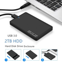 Mobile Hard Disk Box HDD Drive Super-speed SATA Solid SSD跨