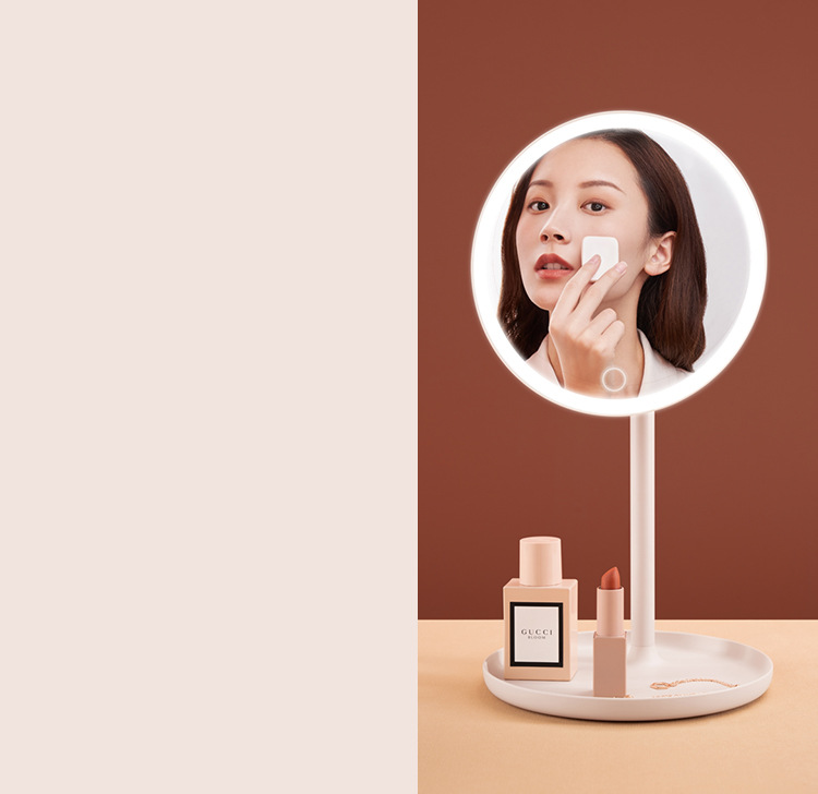 镜怎么玩|如何保持每天的精致妆容？  dexim智能化妆镜可以帮到你