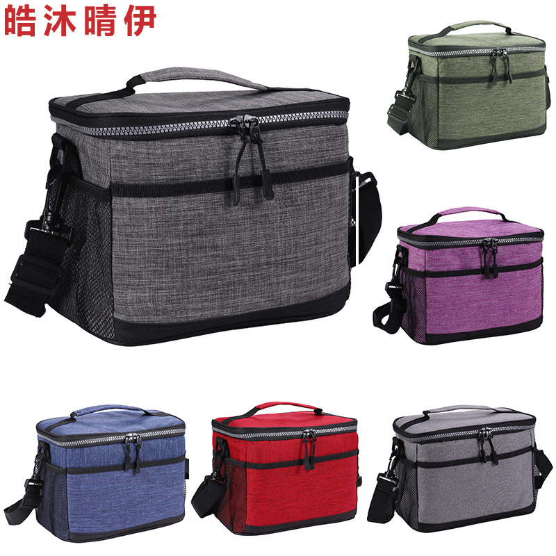 Insulated Bag Outdoor Portable Lunch Bag Camping Cold Preservation Ice Pack Thermal Bag School Work Lunch Box Bag