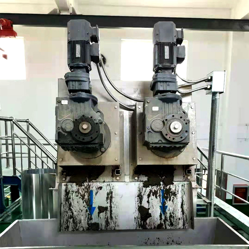 0成交0台天津供应全自动压滤机污泥处理设备叠螺式污泥压滤脱水一体机