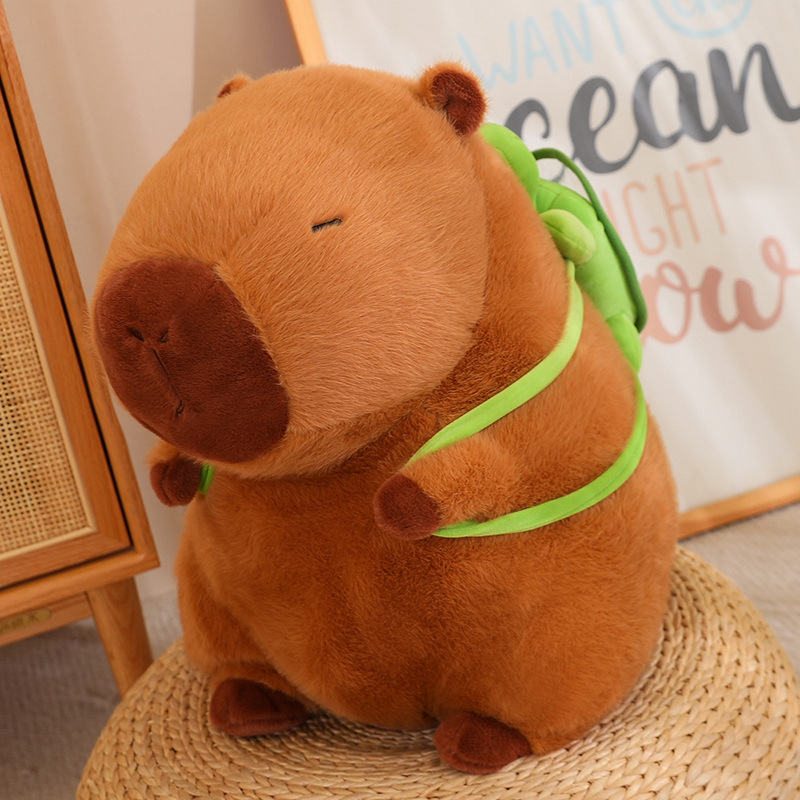 Capabala Figurine Doll Plush Toy Pillow Capybara Online Influencer Cute Doll Ragdoll Capabra