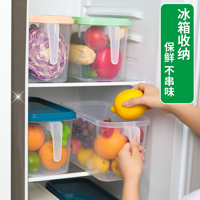 Refrigerator Preservation Storage Box Storage Storage Box Crisper Egg Dumplings Box Food Storage Box 0170