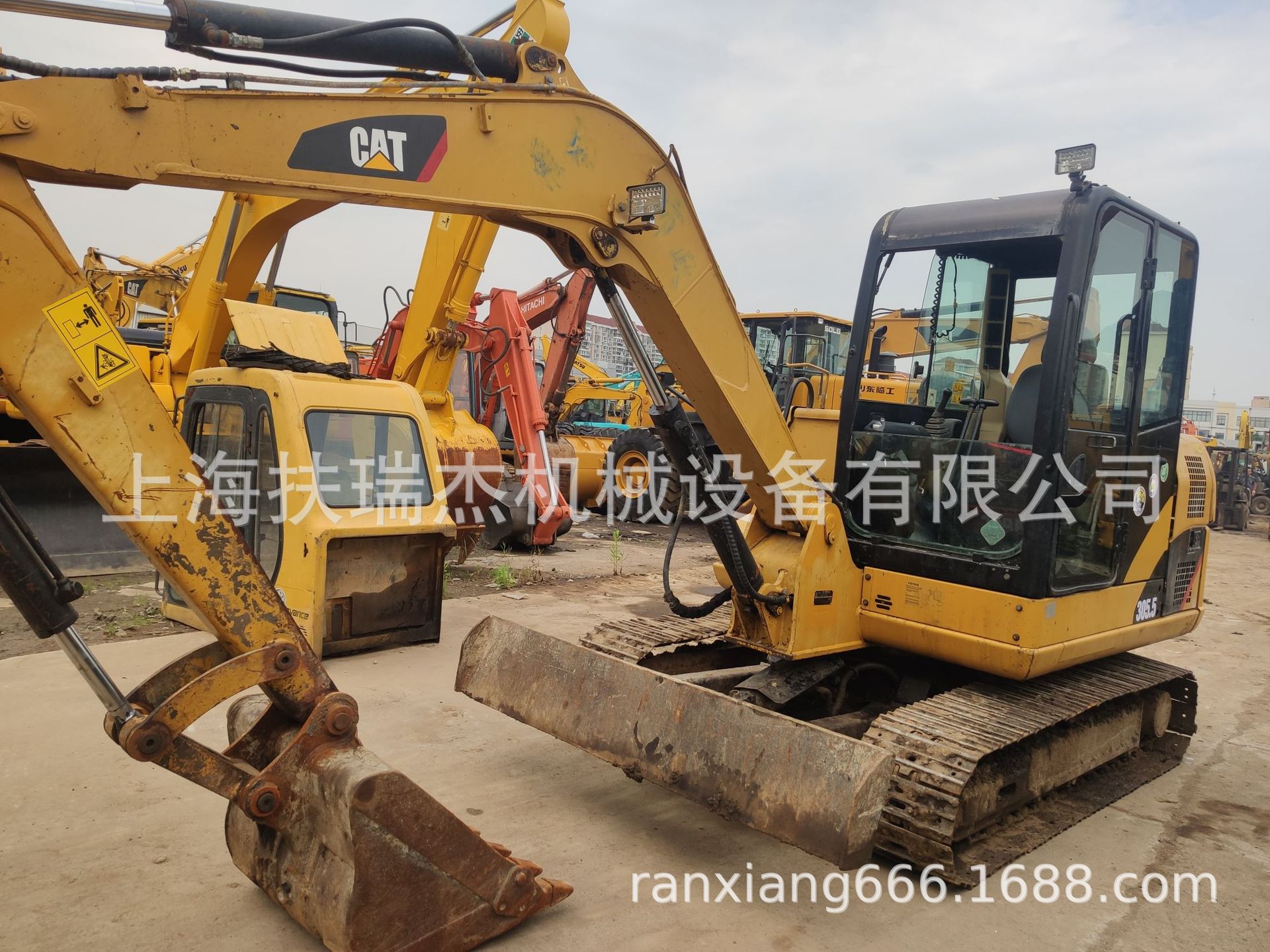 二手挖掘机 卡特caterpillar cat 305.5微小型挖机-阿里巴巴